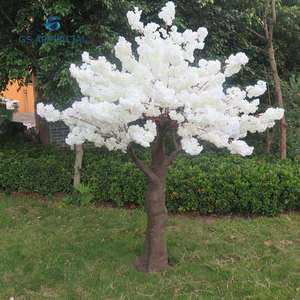 6ft Artificial Cherry Blossom Tree Fiberglass Trunk Faux Sakura Tree for Wedding Decor Centerpiece