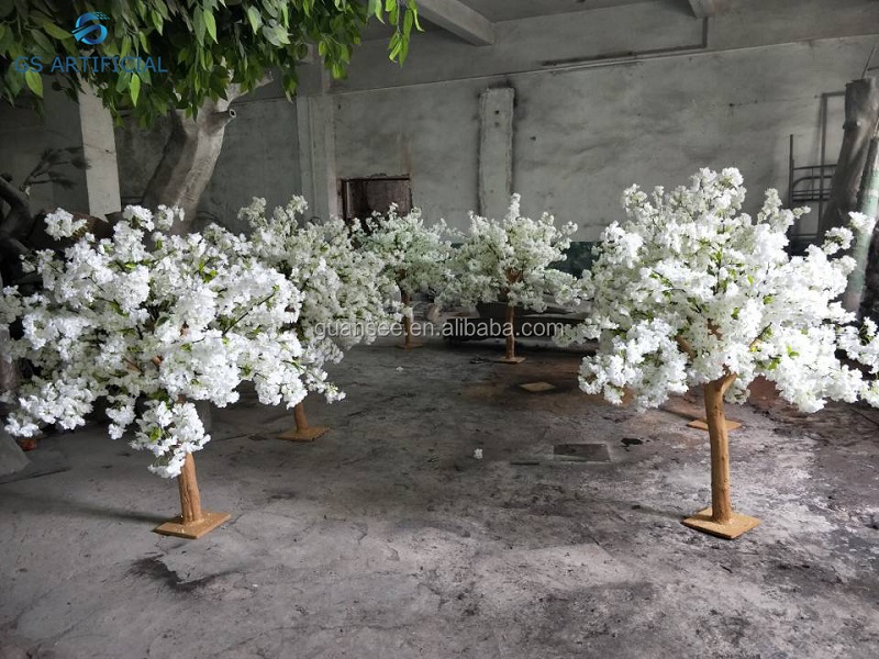  5 ft Artificial White Cherry Blossom Geed 