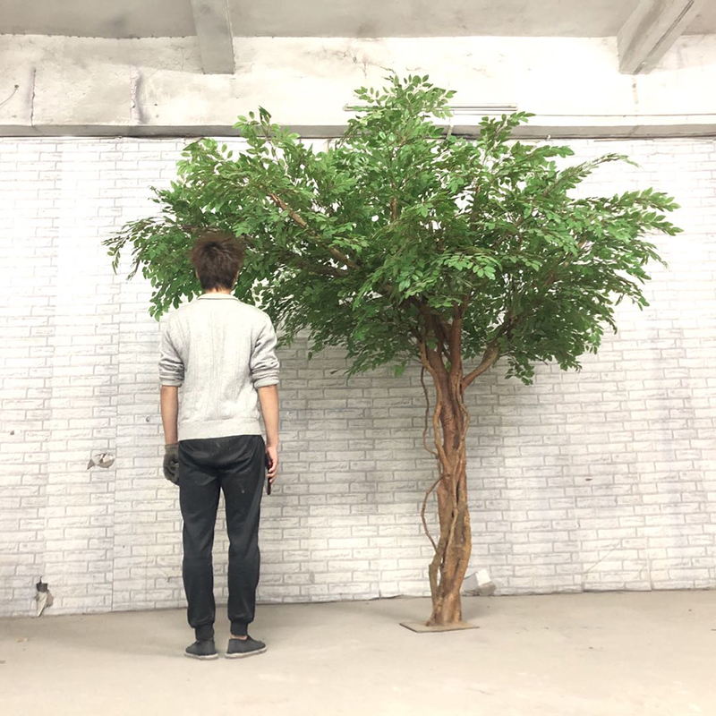 Artificial elm tree green plant decoration