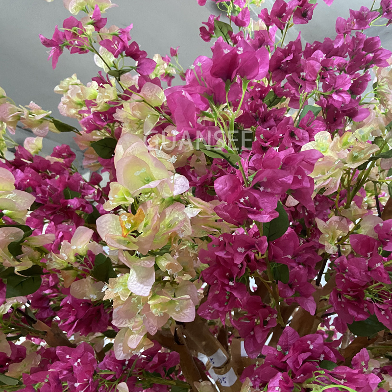  Pokok bunga bougainvillea buatan untuk hiasan dinding 