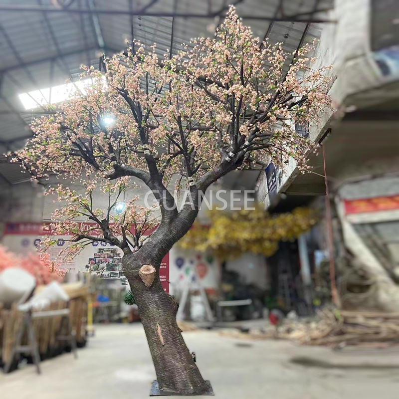 Artificial flowers tree indoor decoration