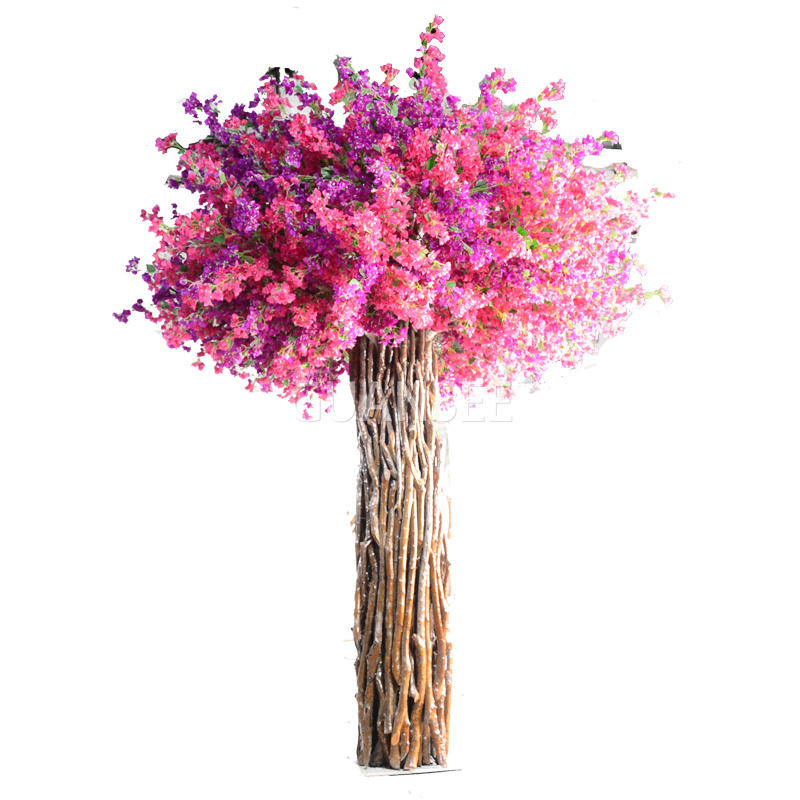 Visokokvalitetno veliko umjetno cvjetno stablo bugenvilije za ukrašavanje
