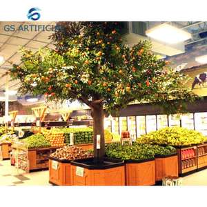 Mall Park Dekorasiyası üçün Süni Kumquat Ağacı