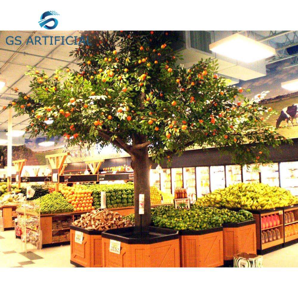 Artificial Kumquat Tree for Mall Park Decoration