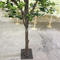 Artificial green leaves wooden tung-tree home garden decoration