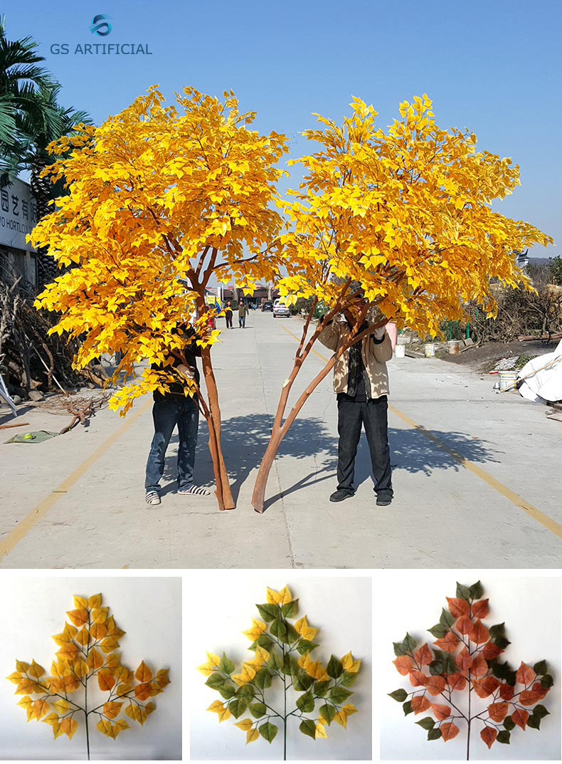 Artificial Birch Tree Outdoor Decoration