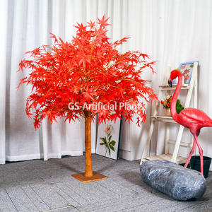 Artificial red maple tree for home and wedding