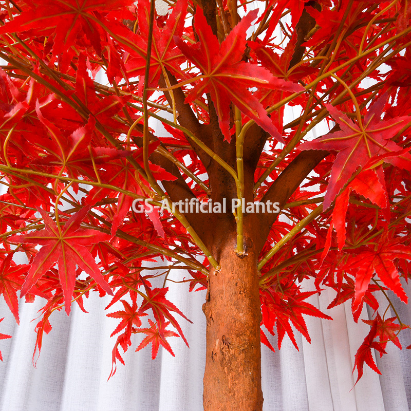  Künstlicher roter Ahornbaum für Zuhause und Hochzeit 