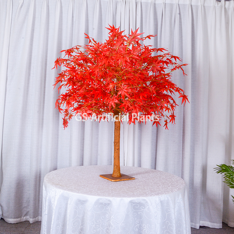  Изкуствено дърво от червен кленов за дома и сватбата 