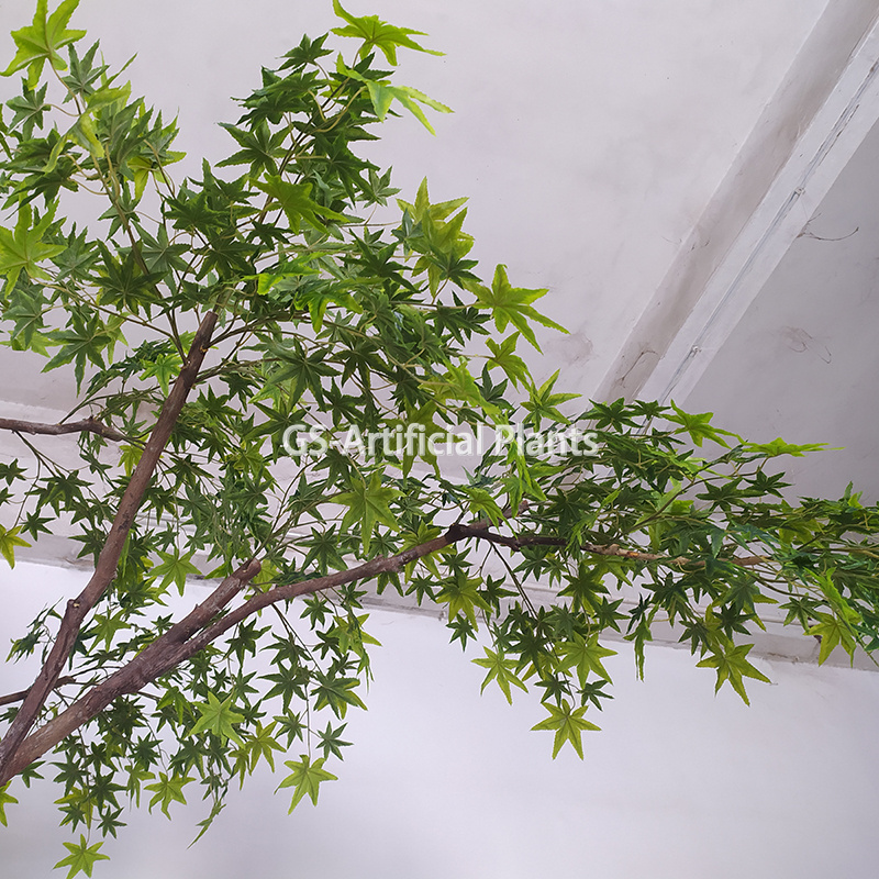 Japanese artificial maple tree indoor decor