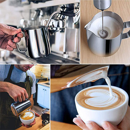 How to froth milk with a frother