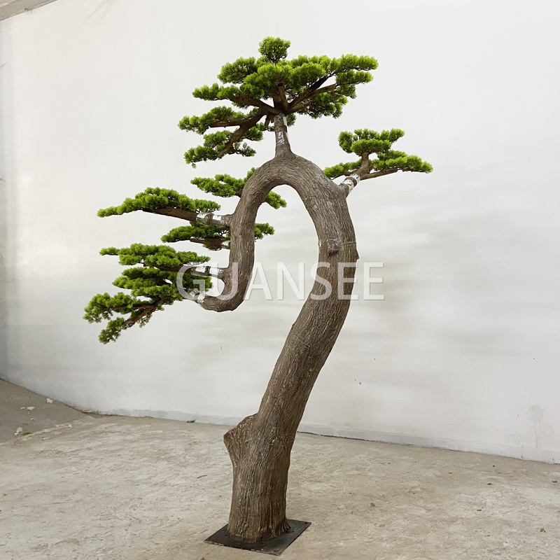  Branch atifisyèl pye bwa Pine Dekorasyon 