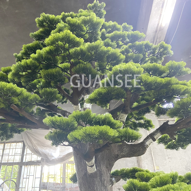  mesterséges bonsai fenyőfa ágak 