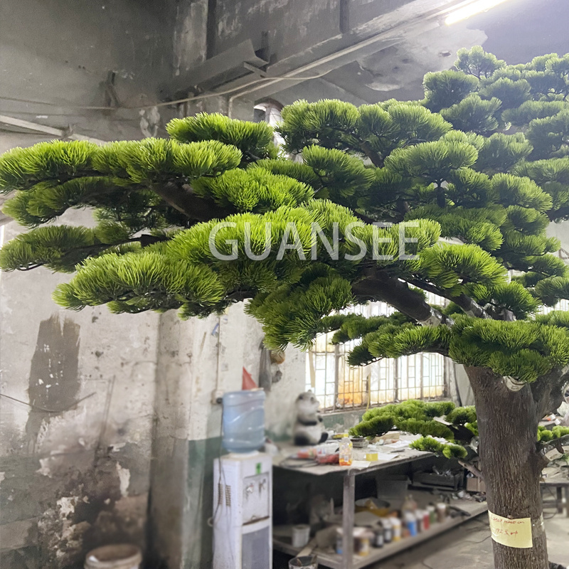  artifizial bonsai pinu adarrak 
