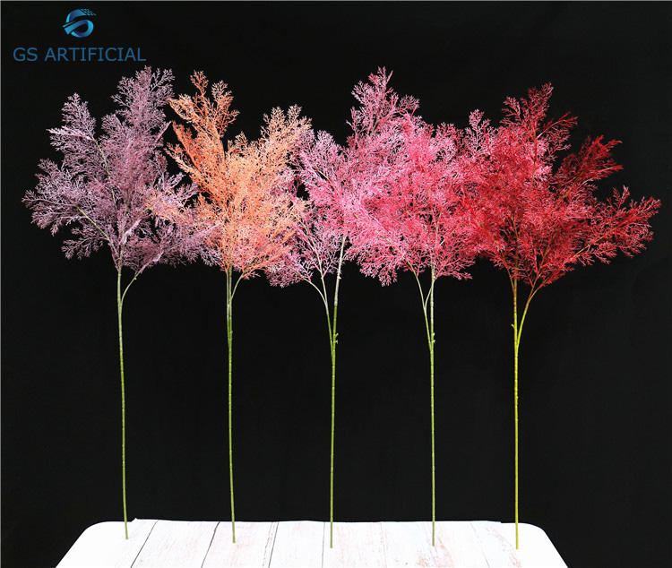 Artificial Rime Grass Seem Rime And Glaze Smoky Grass Flower for Wedding Home Decor