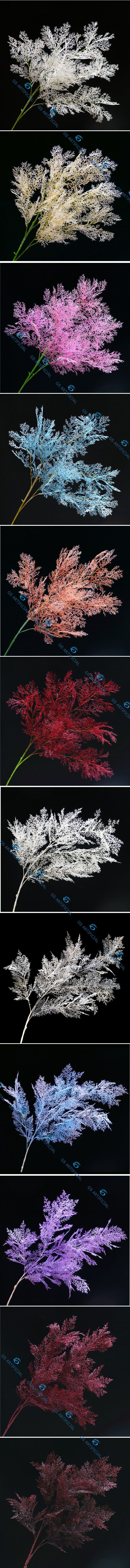 Artificial Rime Grass Seem Rime And Glaze Smoky Grass Flower for Home Decor