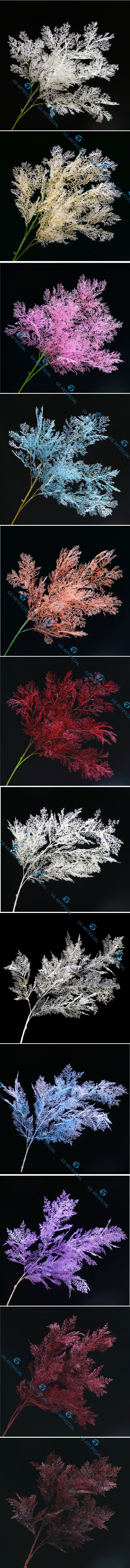  Artificial Rime Grass Seem Rime And Glaze Smoky Grass Flower for Home Decor 