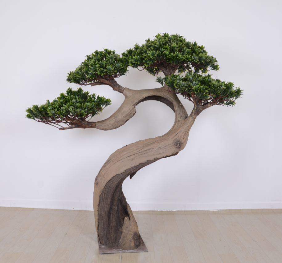 Customized Artificial Pine Tree Fiberglass Material