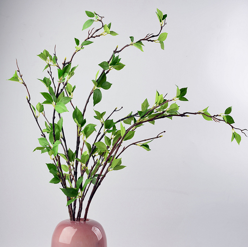 Artificial Willow Branches Long Greenery Leaves For Home Party Decoration