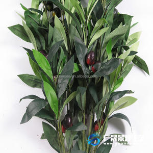Artificial Olive Branches Fake Real Touch Muti Wemuorivhi Indoor Decoration