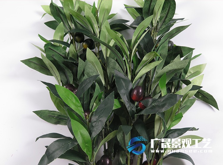 Artificial Olive Branches Indoor Decoration