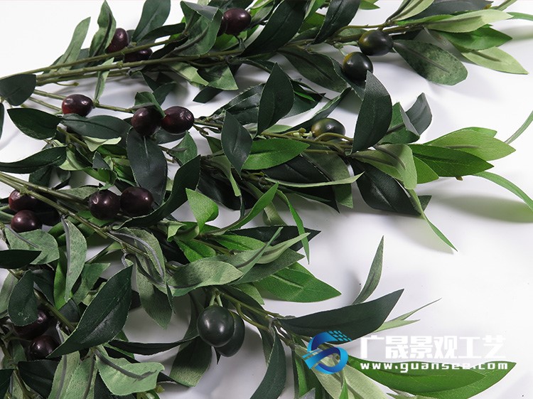 Artificial Olive Branches Indoor Decoration