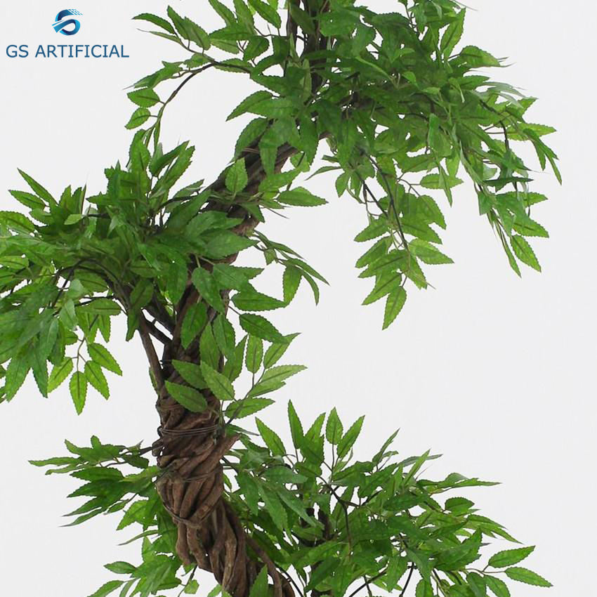  Japanske kunstige neem-træblade 