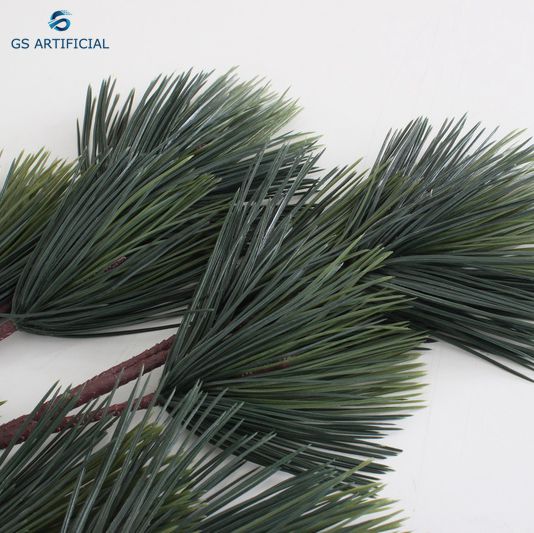  Minimalistische stijl kunstmatige boomtakken en bladeren Cypress hangende struik voor kersthuisdecoratie 