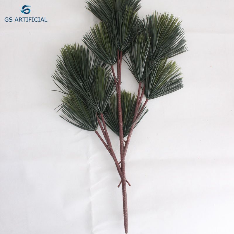  Künstliche Baumzweige und Blätter im minimalistischen Stil, hängender Zypressenstrauch für die Weihnachtsdekoration 