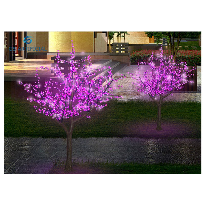 Artificial Light Led Cherry Blossom Tree