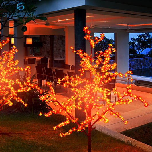 Light artificial cherry blossom led tree