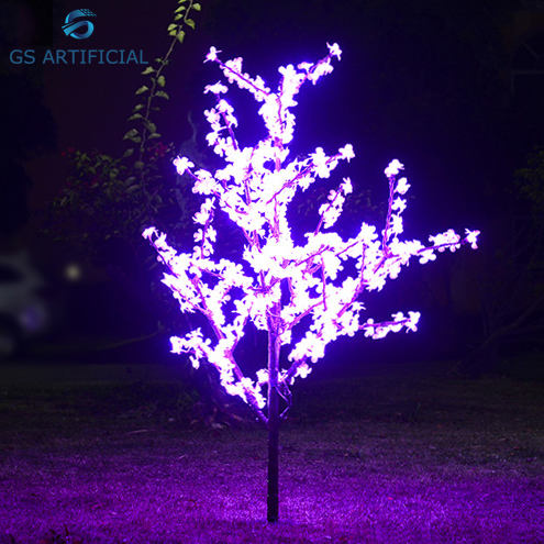 Light artificial cherry blossom led tree