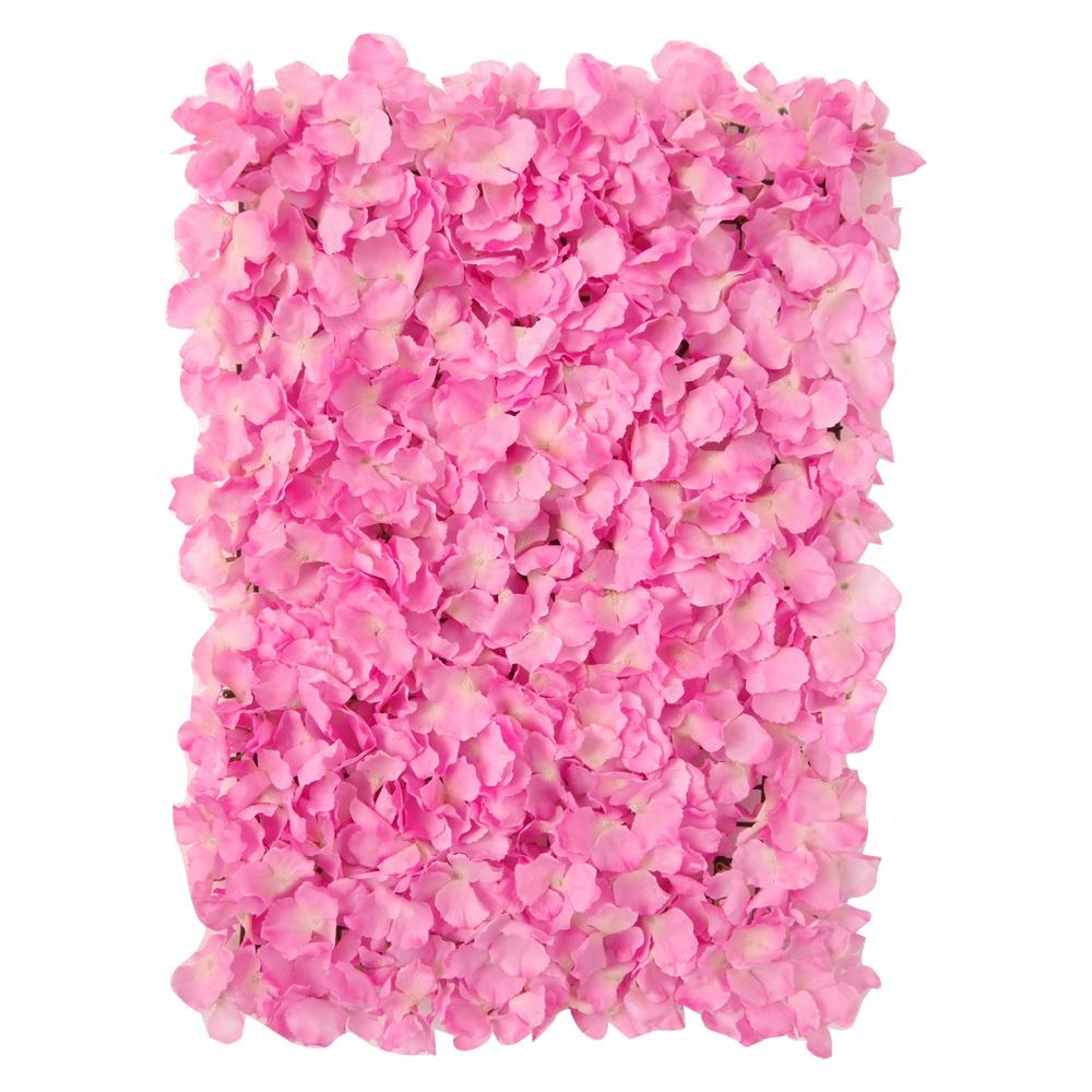 Umelá hortenzia party kvetinový panel