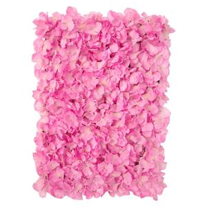 Artificial hydrangea party flower panel