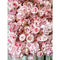 Artificial wedding silk flowers wall