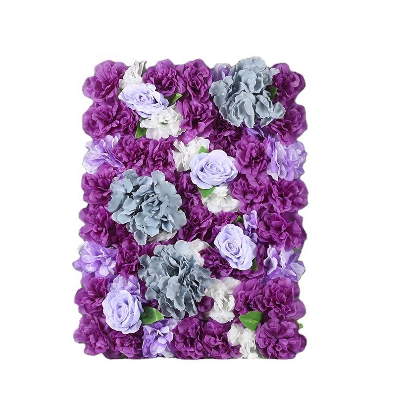 Artificial Mix Flower Rose Wall