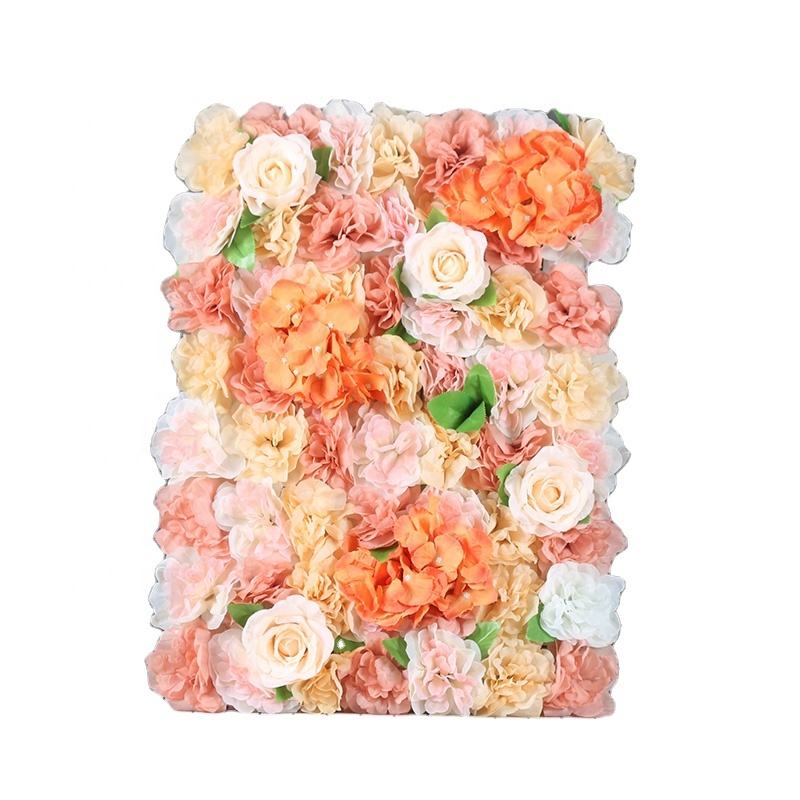 Artificial Mix Flower Rose Wall