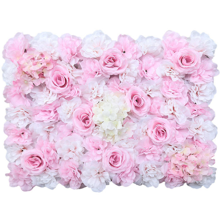 Rose flower wall backdrop panel