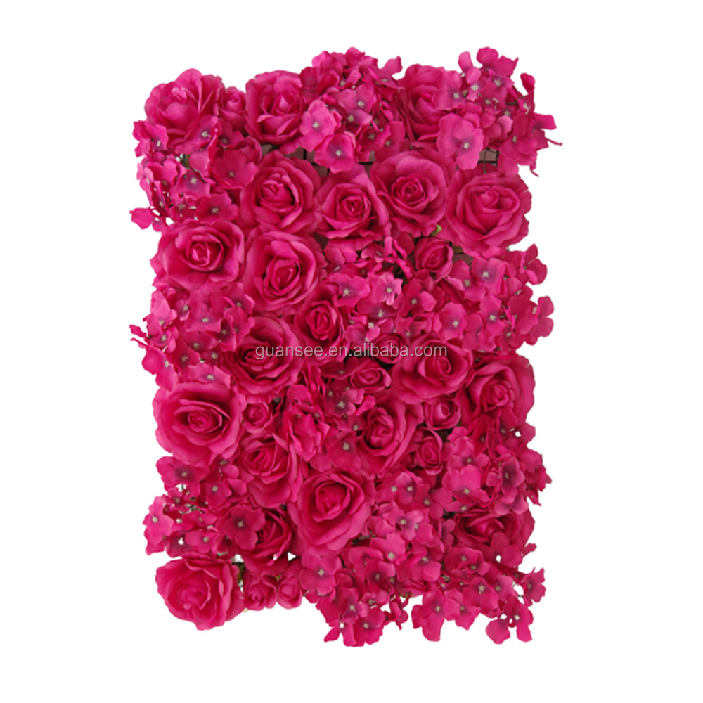  Artificial flower wall backdrop panel 