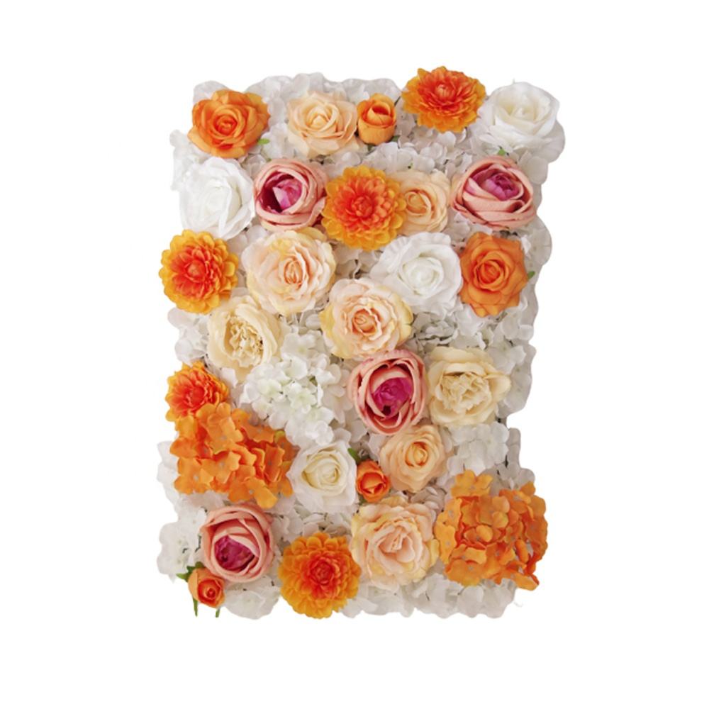 Artificial rose flower Backdrop wall Wedding Decorative