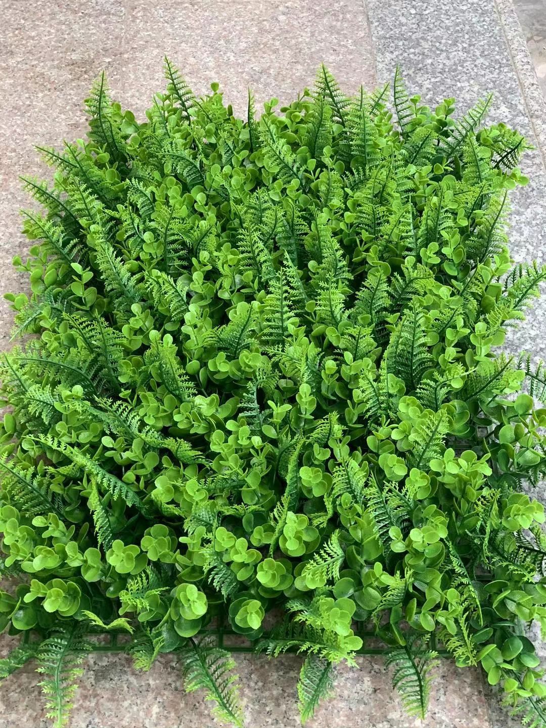 Simulated turf artificial lawn plant wall decoration green plant wall plastic decoration