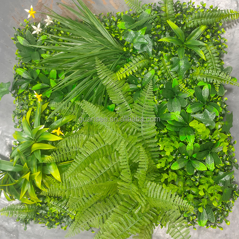  Simuloitu keinotekoinen kasviseinä, muovinen vihreä kasviseinä, seinäkoristelu 