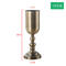 Hot-selling European iron electroplating metal vase for wedding props main table decoration flower vase road lead ornaments
