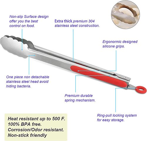  Toaster Tongs 