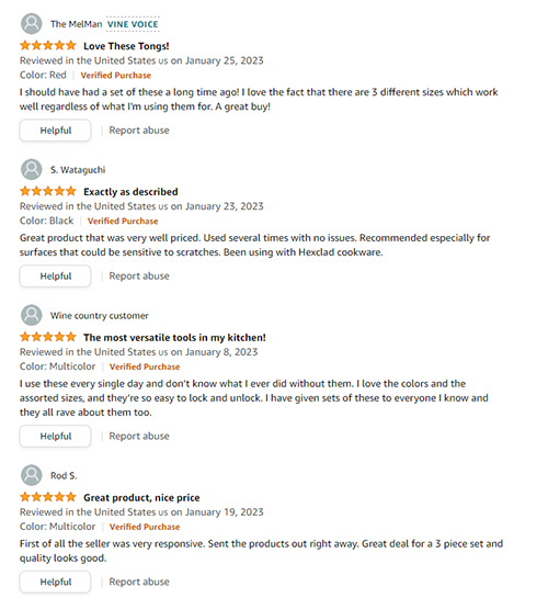 BBQ Tongs reviews