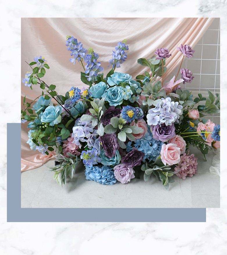 Artificial Flowers Rose Balls Wedding Table Centerpieces 