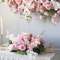 Artificial Flower Row Artificial Flower Decorative Wedding Flower Runners