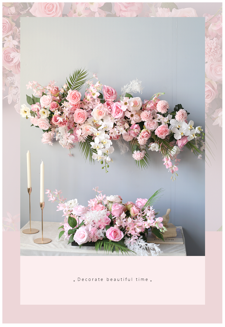 Artificial flower Indoor wedding party
