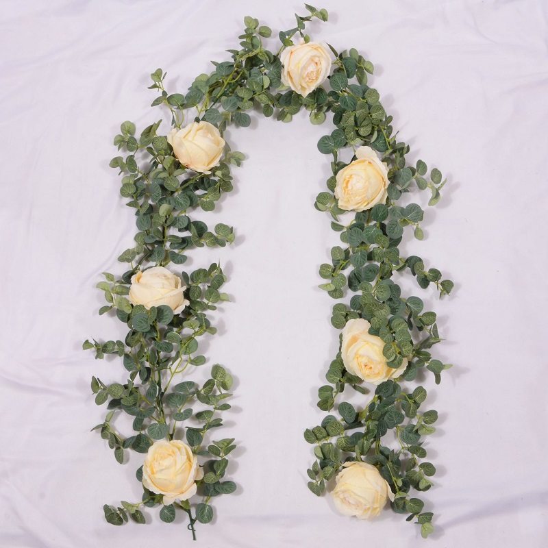  ຕົບແຕ່ງດອກກຸຫຼາບ 48 ດອກ 138 ດອກ 138 ດອກ ພືດ​ຊະ​ນິດ​ leaf rose flower decorations 