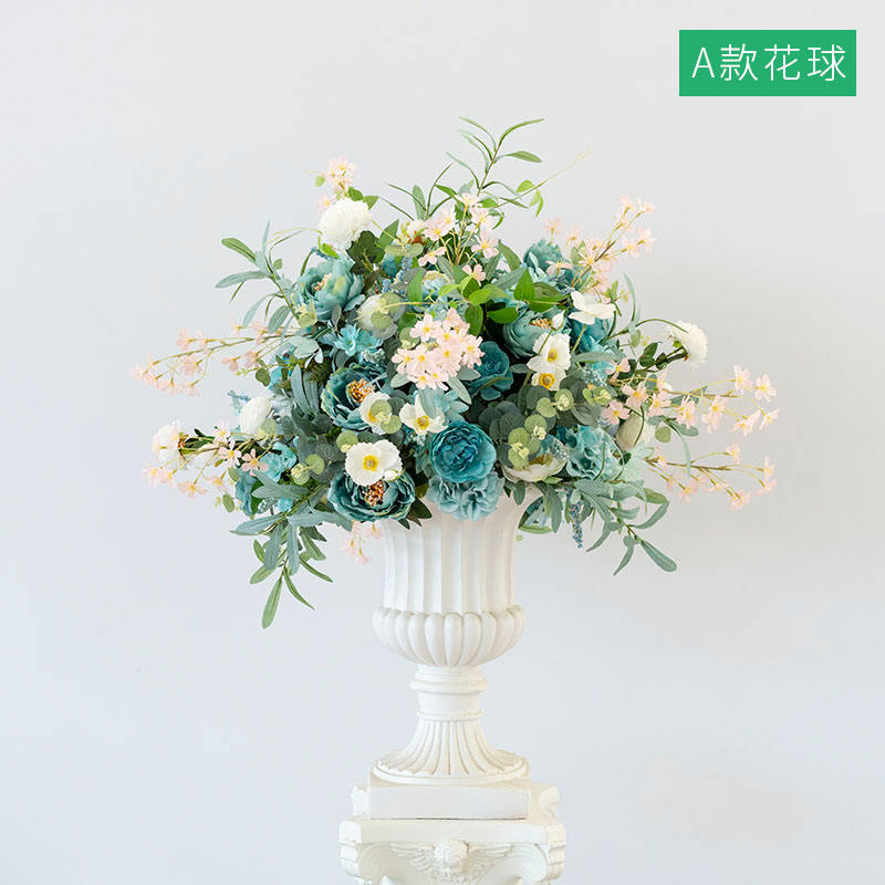 Artificial road lead flowers ball for Wedding decoration